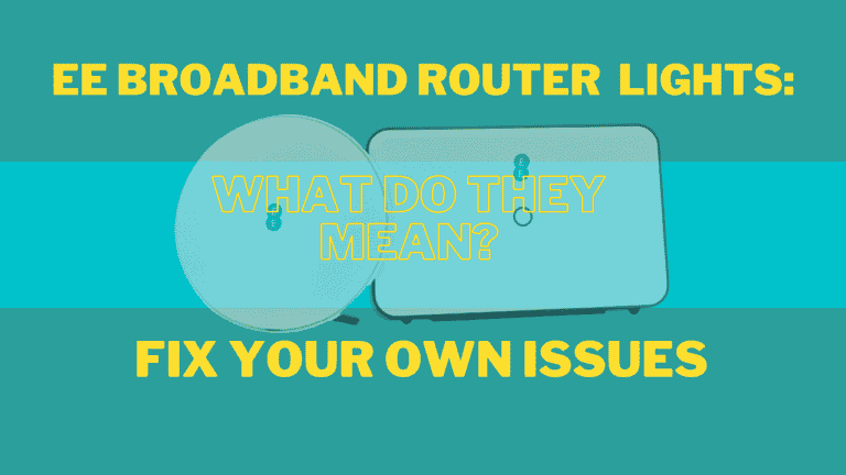 What Do the Lights on my EE router mean? (And How to Fix Internet Problems)