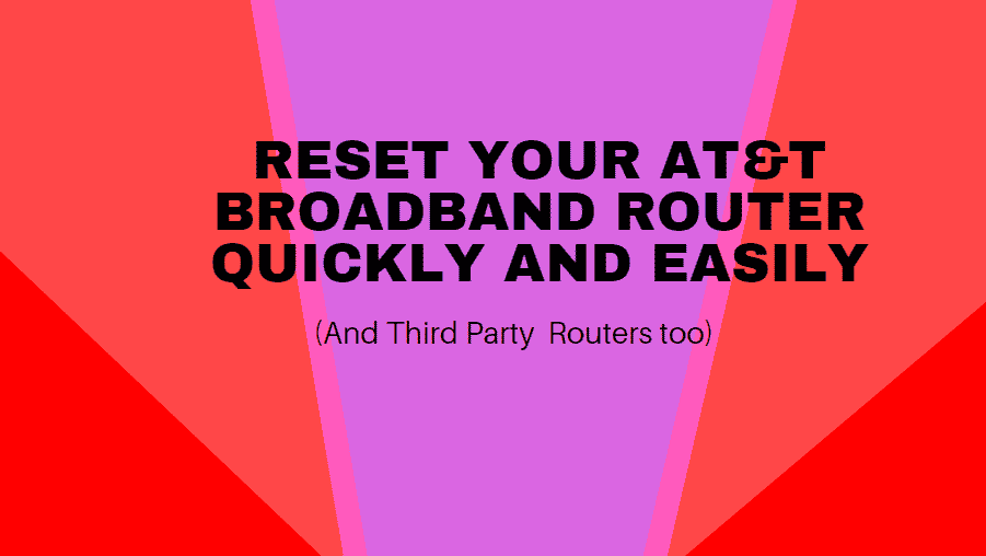 reset att router