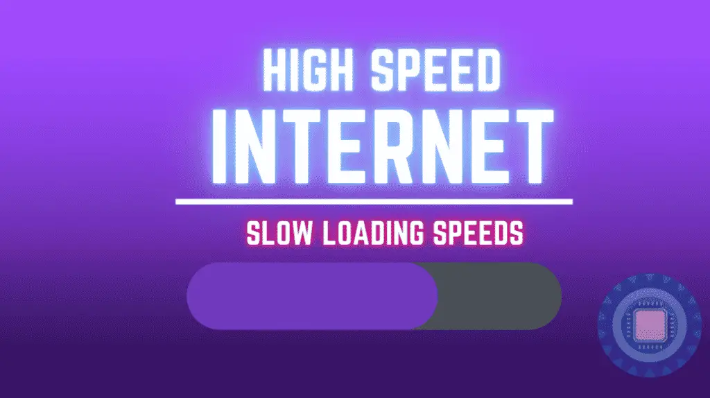 High Speed Internet Slow Loading