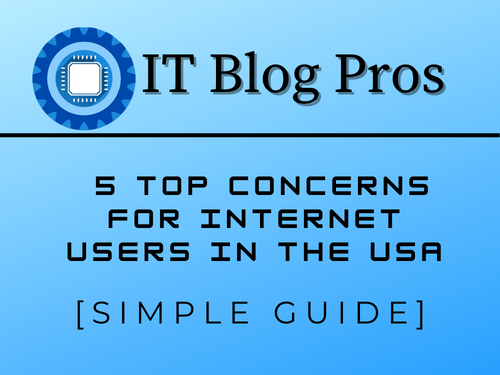 5 Top Concerns for Internet Users in the USA