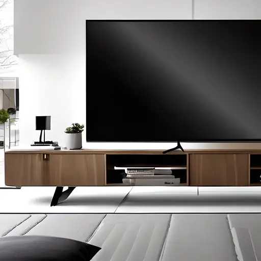 A stylish living room with a distinct lack of Netflix on the TV. Probably dude to a configuration issue with the Virgin WiFi booster. Luckily we show you how to fix it in this article.
